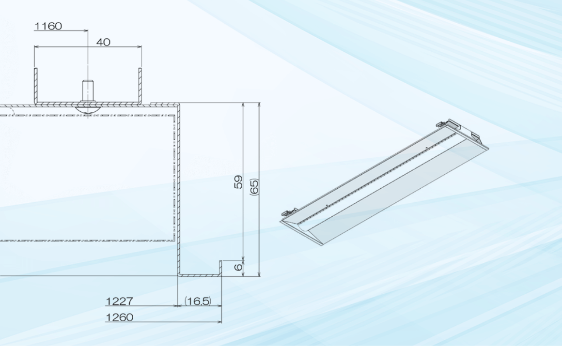 ご希望の照明器具を一から製造致します。