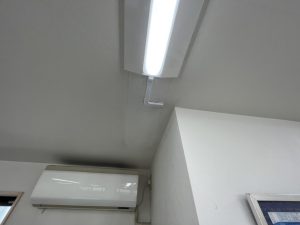 学習塾教室　照明LED化工事