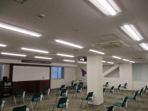 都内大手証券会社の照明LED化工事