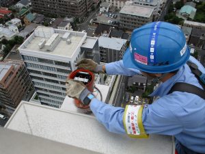 都内タワーマンション　航空障害灯の障害対応