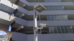 都内大型マンション駐車場照明のLED化工事